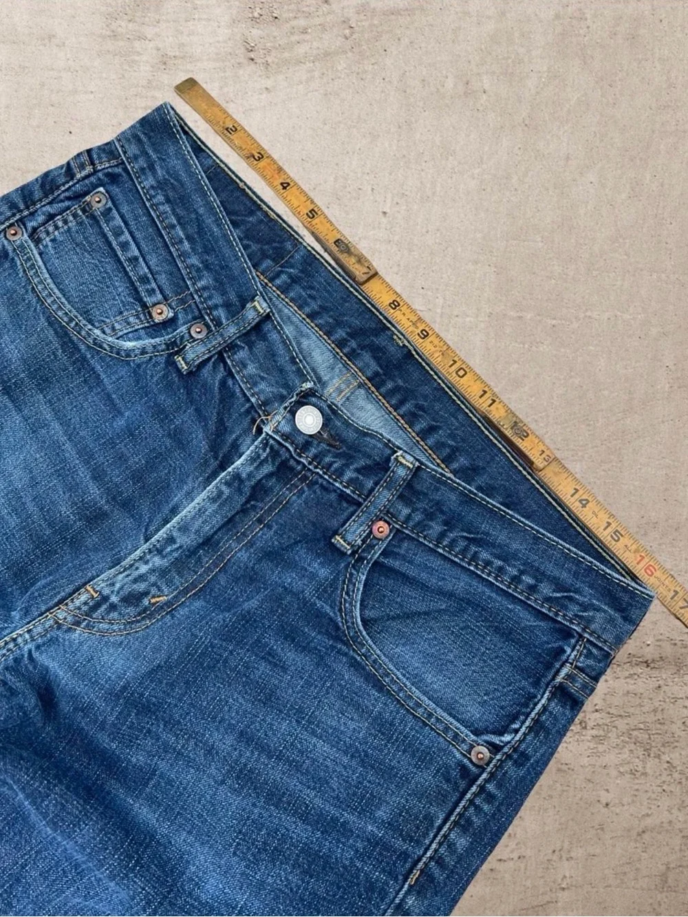 Levi's 527 Relaxed Men's Jeans in Blue Denim | Size 32x30